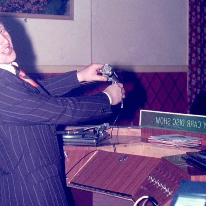 Johnny Carr mobile disco in the 70's